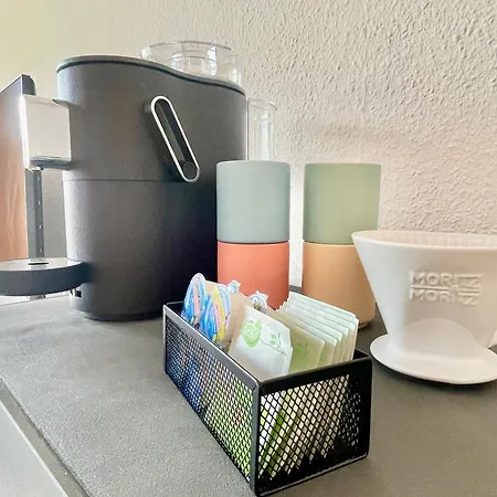 Апартаменты Design Lilly - Kaffeebar, Balkon, Zentral Лейпциг